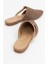 Pesa Kahve Hasır Taşlı Kadın Terlik 4