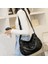 Şık Crossbody Bag Kadın Totes Çapraz Vücut Çanta Çanta Çanta Omuz Çantası B-BLACK-26X10X20CM (Yurt Dışından) 3