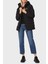 Regular Fit Rüzgar ve Isı Kaybı Korumalı Çıkarılabilir Kapüşonlu Uzun Mont Bayan Mont 6LTK09 TN5VZ 0200 3
