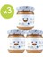 3'lü Organik Elma & Ayva Püresi 180 gr +6 Ay 1