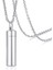Erkekler Için Urn Kolyeleri Insan Yapımı Hatıra Mücevher Kolye Tüpü 60CM Zincir 41X10MM (Yurt Dışından) 3