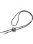 Bolo Tie Oval Kolyeleri Halat Zinciri Kostüm Aksesuarları Parti Argent (Yurt Dışından) 2