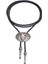Bolo Tie Oval Kolyeleri Halat Zinciri Kostüm Aksesuarları Parti Argent (Yurt Dışından) 4