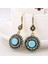 2 Pairs Ethnic Sun Flower Style Rhinestone Earrings (Style1) (Yurt Dışından) 2