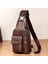 Weixier 9525 Erkekler Tek Omuz Crossbody Çanta (Dark Brown) (Yurt Dışından) 1