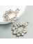 2 Pairs Abartılı Geometrik Küper (White) (Yurt Dışından) 2