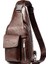 Weixier 9525 Erkekler Tek Omuz Crossbody Çanta (Dark Brown) (Yurt Dışından) 3