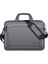 Oumantu 030 Taşınabilir 15 Inç Laptop Çantası Deri Çanta (Dark Gray) (Yurt Dışından) 1