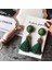 Women Fashion Vintage Vvet Ball Fringed Drop Earring (Green) (Yurt Dışından) 1