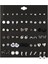30 Çift Geometri Kadın Kulak Saplama Damlası Sallanan Çiçek Jewelry - 2 Küpe (Yurt Dışından) 1