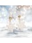 Noel Takı Festivali Için Noel Snowing Snowflake Sunar Küpe (Yurt Dışından) 3