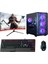 DRX5283 Intel Core I5 11400F 16GB Ram 512GB Nvme SSD 4gb GTX1050TI 27 Inç 165Hz Curved Freedos Oyun Bilgisayarı 1