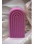 Rainbow Purple Candle Soya Wax Mora Mora Esanslı Mum 1