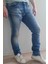 Dolce & Gabbana Denim Pamuklu Normal Bel Fit Cool Jeans Erkek Mavi Kot Pantolon 1