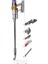 Dyson Uyumlu Dikey Süpürge Standı Beyaz Renk V15 - V12 - V11 - V10 - V8 Modellere Uyumlu 5