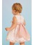 12-36 Ay Kız Bebek Organze Elbise Pembe 3