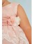 12-36 Ay Kız Bebek Organze Elbise Pembe 4