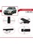 Mercedes Glk Class (X204) 2008-2015 Arası ile Uyumlu Basıc Model Ara Atkı Tavan Barı Siyah 4