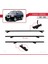 Vauxhall Frontera 1992-1998 Arası ile Uyumlu Basıc Model Ara Atkı Tavan Barı Siyah 5