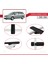 Toyota Avensis Sw 2003-2009 Arası ile Uyumlu Basıc Model Ara Atkı Tavan Barı Siyah 4