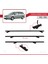 Toyota Avensis Sw 2003-2009 Arası ile Uyumlu Basıc Model Ara Atkı Tavan Barı Siyah 5