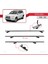Toyota Rav4 2006-2012 Arası ile Uyumlu Basıc Model Ara Atkı Tavan Barı Gri 5