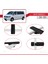 Volkswagen Caravelle (T6) 2015 ve Sonrası ile Uyumlu Basıc Model Ara Atkı Tavan Barı Siyah 4