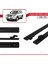 Toyota Land Cruiser (J200) 2008-2021 Arası ile Uyumlu Basıc Model Ara Atkı Tavan Barı Siyah 3