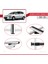Hyundai Elantra Touring (Fd) 2007-2011 Arası ile Uyumlu Basıc Model Ara Atkı Tavan Barı Gri 4