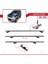 Daihatsu Terios 1997-2005 Arası ile Uyumlu Basıc Model Ara Atkı Tavan Barı Gri 5
