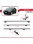 Bmw X6 (E71) 2008-2014 Arası ile Uyumlu Basıc Model Ara Atkı Tavan Barı Gri 5