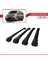 Mercedes Viano 2010-2014 Arası ile Uyumlu Ace-1 Ara Atkı Tavan Barı Siyah 4 Adet Bar 3