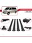 Volkswagen Multivan (T5) 2003-2015 Arası ile Uyumlu Fly Model Ara Atkı Tavan Barı Siyah 4 Adet Bar 4