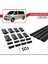 Volkswagen Multivan (T5) 2003-2015 Arası ile Uyumlu Fly Model Ara Atkı Tavan Barı Siyah 4 Adet Bar 5