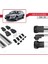 Audi A6 (C6) Allroad 2006-2011 Arası ile Uyumlu Ace-1 Ara Atkı Tavan Barı Gri 5