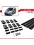 Opel Combo (D) 2012-2018 Arası ile Uyumlu Fly Model Ara Atkı Tavan Barı Siyah 4 Adet Bar 5