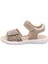 Sparkle Kız Çocuk Bej Leopar Sandalet 1