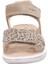 Sparkle Kız Çocuk Bej Leopar Sandalet 3