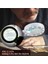 30X 95 mm Çift Hd Optik Cam Lens El Büyüteç 1 Uv 12 LED Işıklı 2