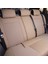 Fresh Start mazda 3 Lüx Full Deri Oto Koltuk Kılıfı Ön Arka Takım Bej Giydirme Tip 2