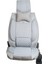 Fresh Start Nissan Skystar Lüx Full Deri Oto Koltuk Kılıfı Ön Arka Takım Açık Gri 4