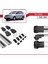 Kia Carens 2002-2006 Arası ile Uyumlu Ace-1 Ara Atkı Tavan Barı Gri 5
