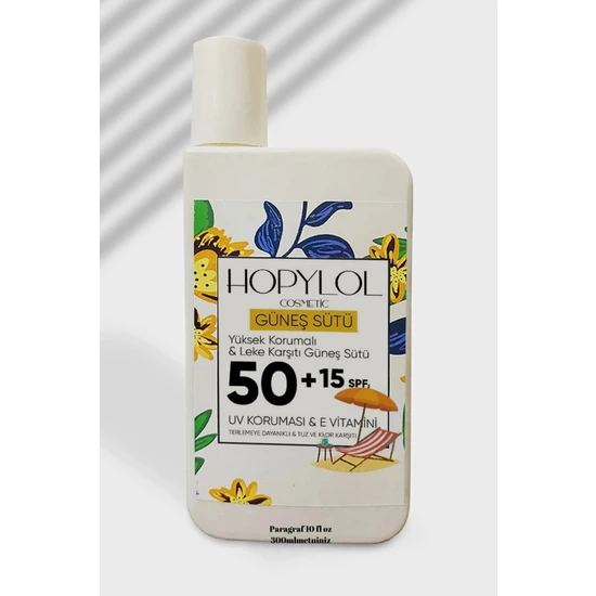 hepsiburada Hopylol 50+15 Spf Faktör Yüksek Korumalı Ve Leke Karşıtı Güneş Sütü hepsiburada Hopylol 50+15 Spf Faktör Yüksek Korumalı Ve Leke Karşıtı Güneş Sütü