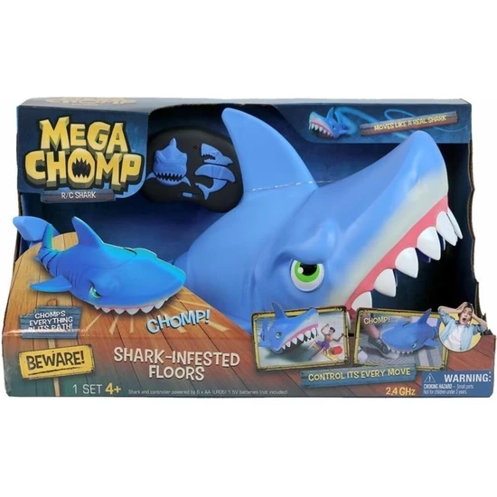 Giochi Preziosi Mega Chomp Uzaktan Kumandalı Rc Köpekbalığı MGR00000