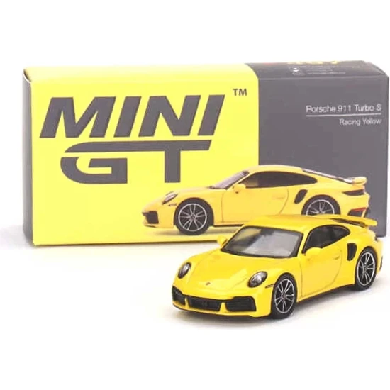 Mini Gt 1:64 Porsche 911 Turbo S Racing Yellow