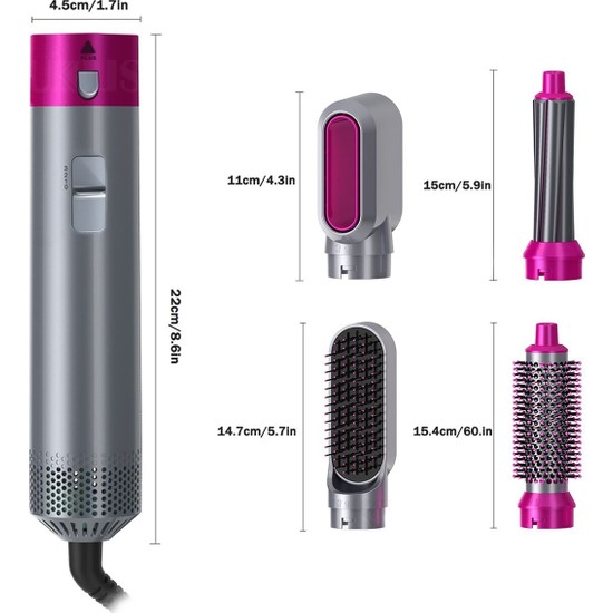 The Mobile Tp 5+1 Hot Air Styler Complete Uzun Saç Fiyatı