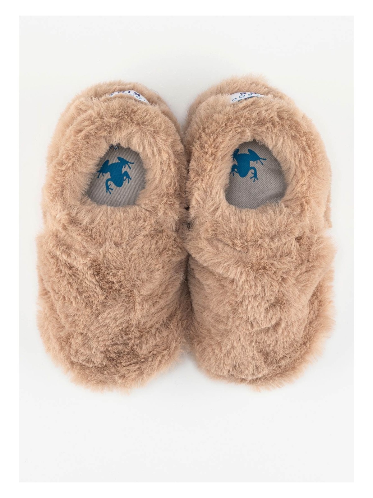 Hopfrög Furry Furry Pembe Kürk Barefoot Patik - Görsel 9