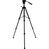 F&w Foto & World 501 Tripod Hidrolik Kafa Canon Nikon Sony Panasonic Uyumlu 6 kg Taşıma