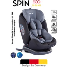 Kraft Spin Eco Fix 0-36 kg 360 ° Dönebilen Isofix'li Oto Koltuğu