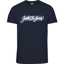 Jack & Jones Lacivert Erkek T-Shirt